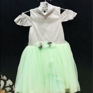 Grey-Green Frock size-26
